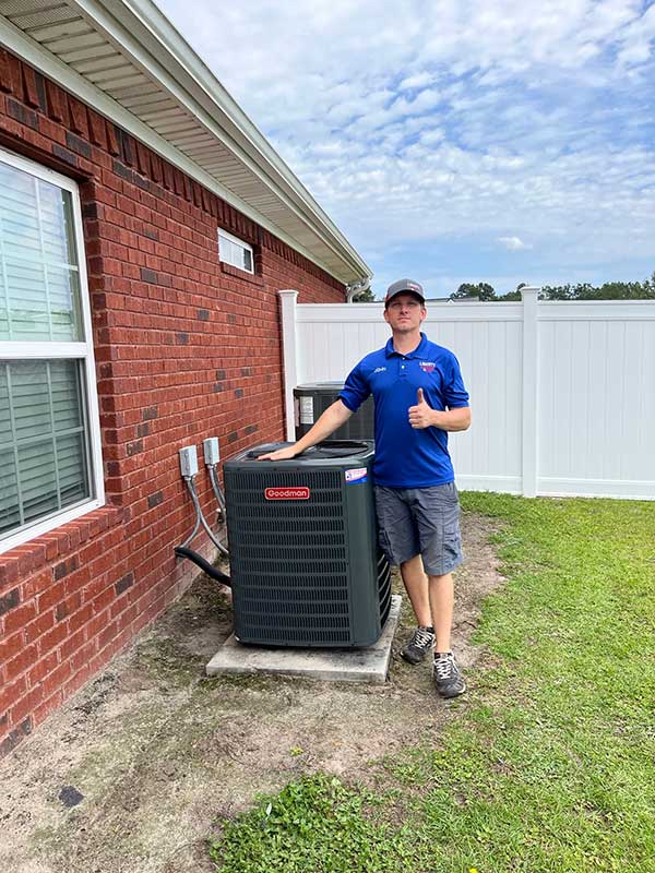 Liberty Heating & AC Men at work